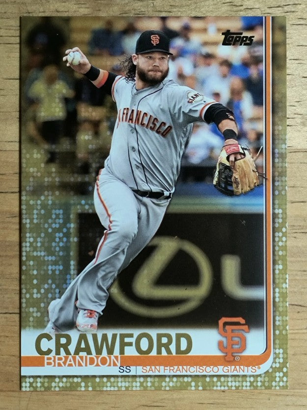 2019 Topps Gold #53 Brandon Crawford