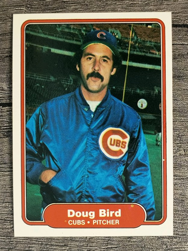 1982 Fleer #586 Doug Bird