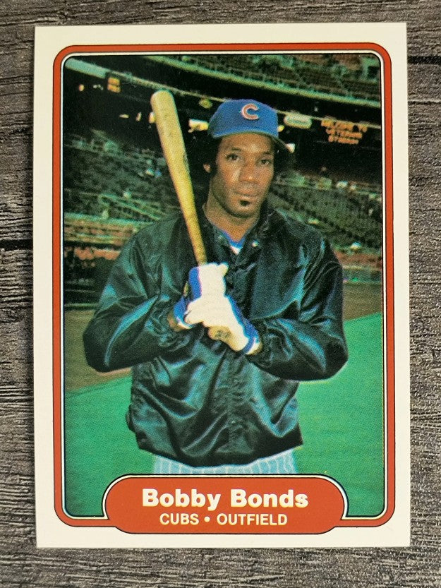 1982 Fleer #588 Bobby Bonds