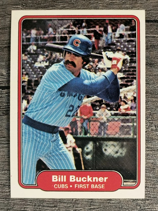 1982 Fleer #589 Bill Buckner