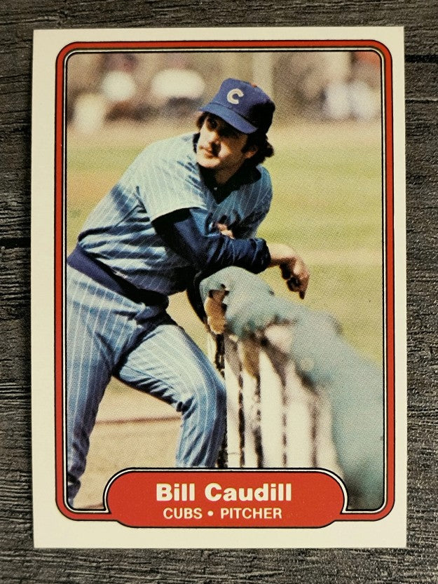 1982 Fleer #590 Bill Caudill