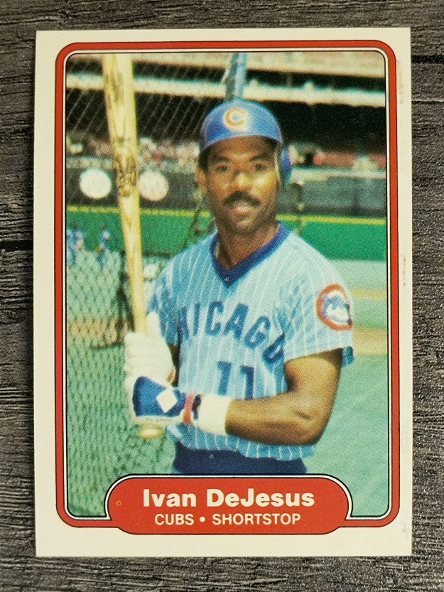 1982 Fleer #593 Ivan DeJesus