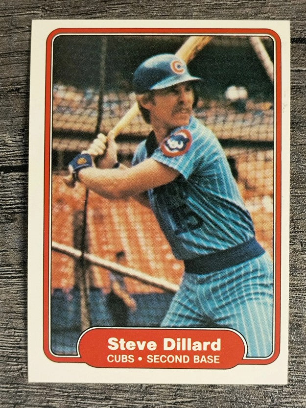 1982 Fleer #594 Steve Dillard