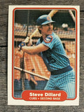1982 Fleer #594 Steve Dillard