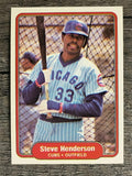 1982 Fleer #597 Steve Henderson