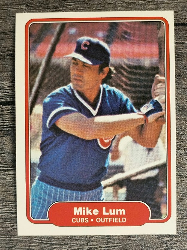 1982 Fleer #599 Mike Lum