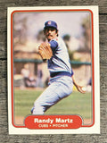 1982 Fleer #600 Randy Martz