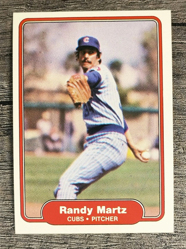 1982 Fleer #600 Randy Martz