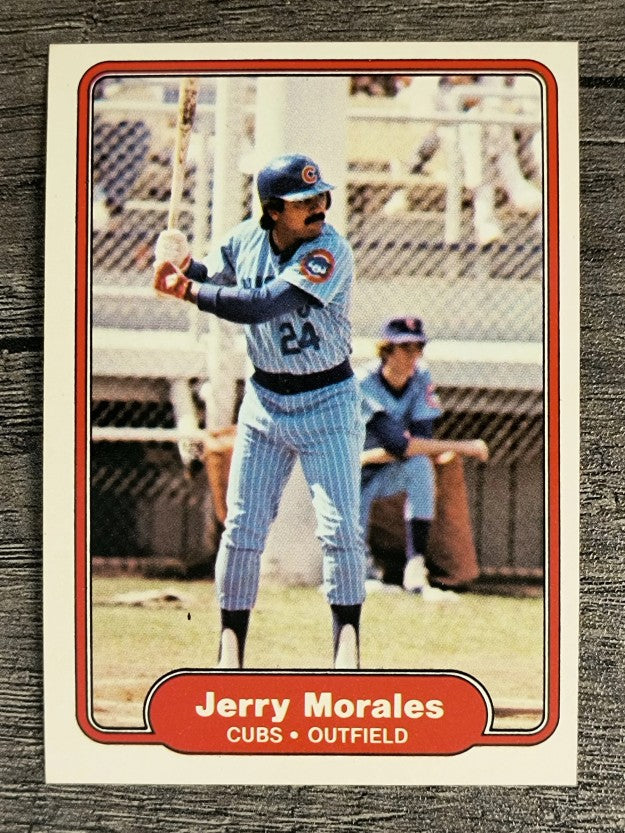 1982 Fleer #601 Jerry Morales
