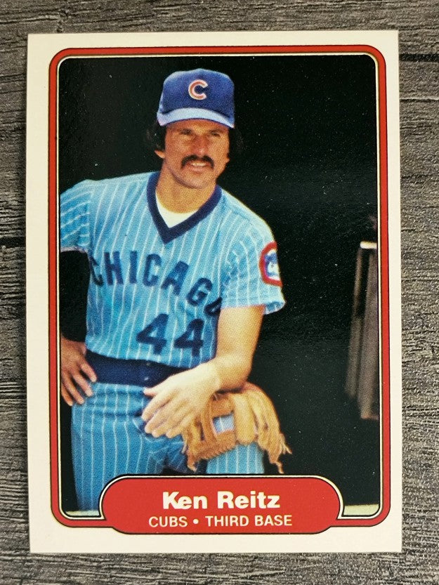 1982 Fleer #602 Ken Reitz