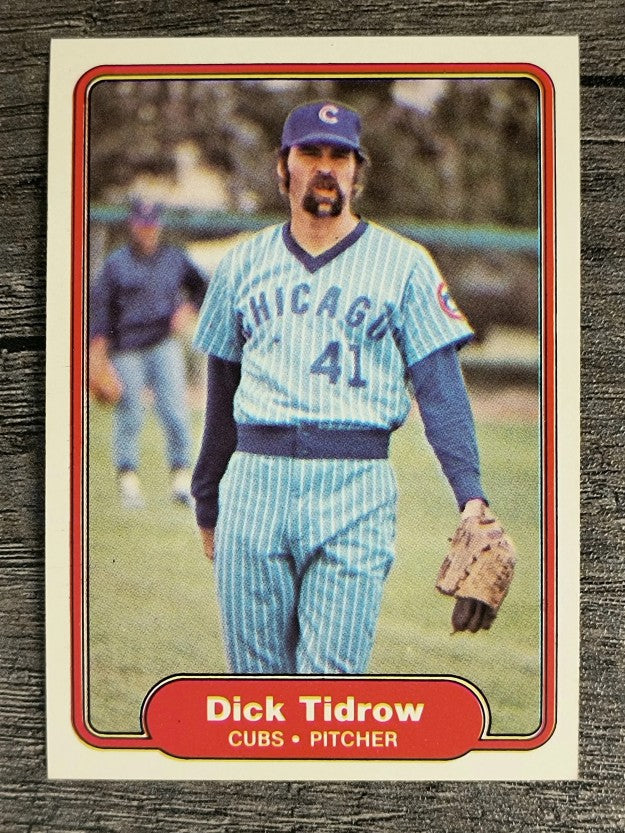 1982 Fleer #604 Dick Tidrow