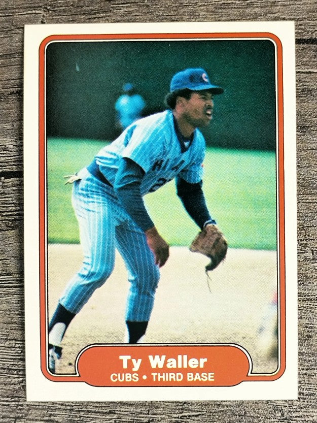 1982 Fleer #607 Ty Waller