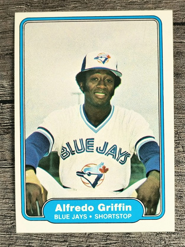 1982 Fleer #615 Alfredo Griffin