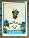 1982 Fleer #615 Alfredo Griffin