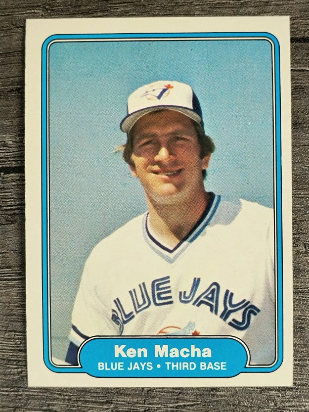 1982 Fleer #618 Ken Macha