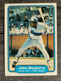 1982 Fleer #619 John Mayberry
