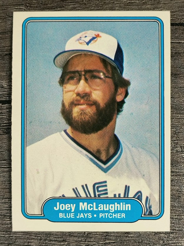 1982 Fleer #620 Joey McLaughlin