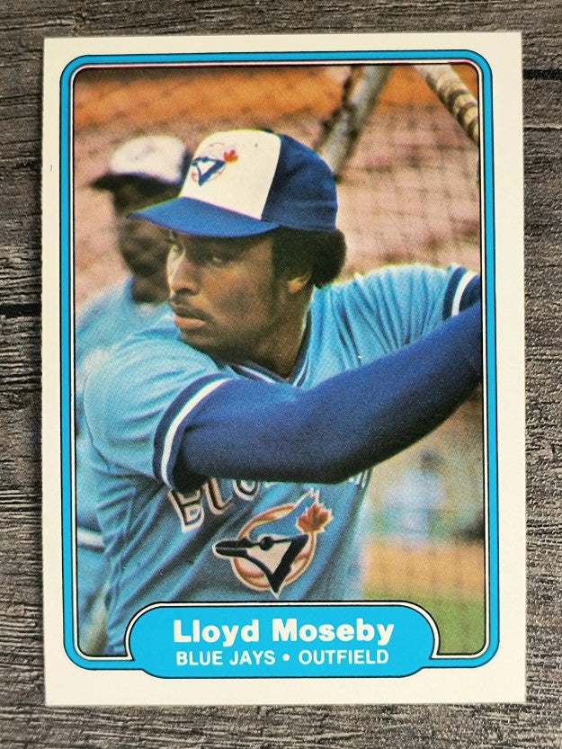 1982 Fleer #621 Lloyd Moseby