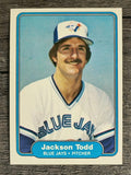 1982 Fleer #623 Jackson Todd