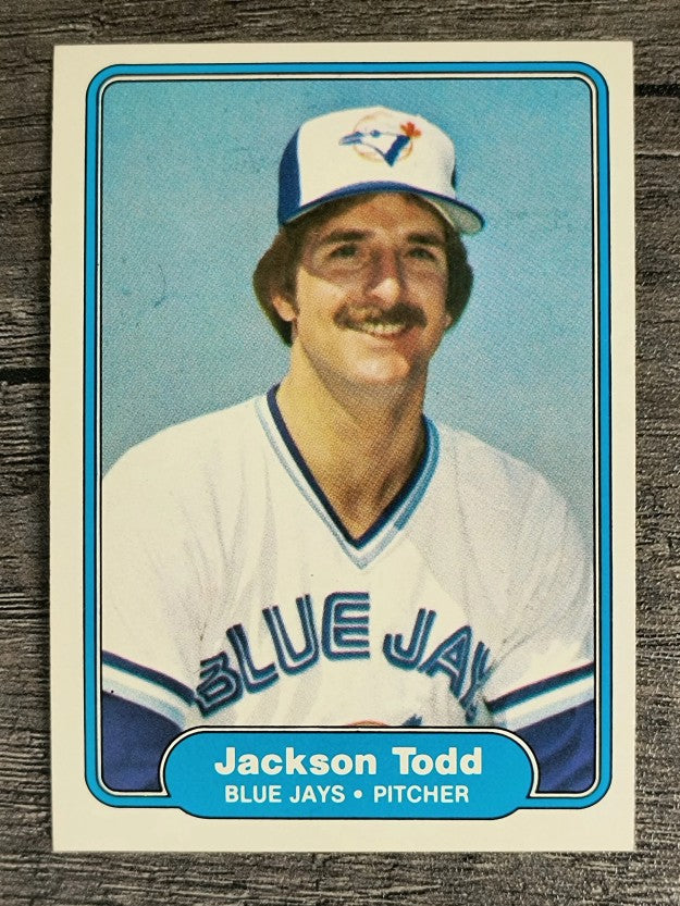 1982 Fleer #623 Jackson Todd