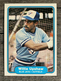 1982 Fleer #624 Willie Upshaw