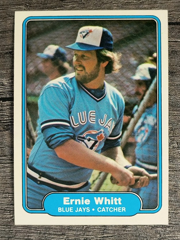 1982 Fleer #626 Ernie Whitt