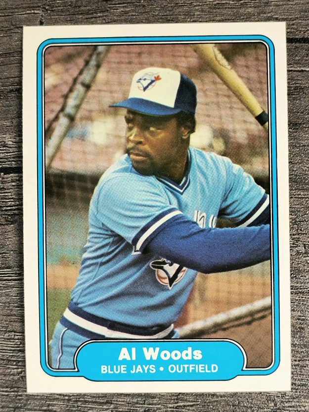 1982 Fleer #627 Alvis Woods