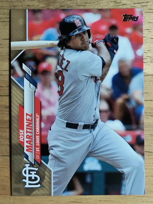 2020 Topps Gold #55 Jose Martinez