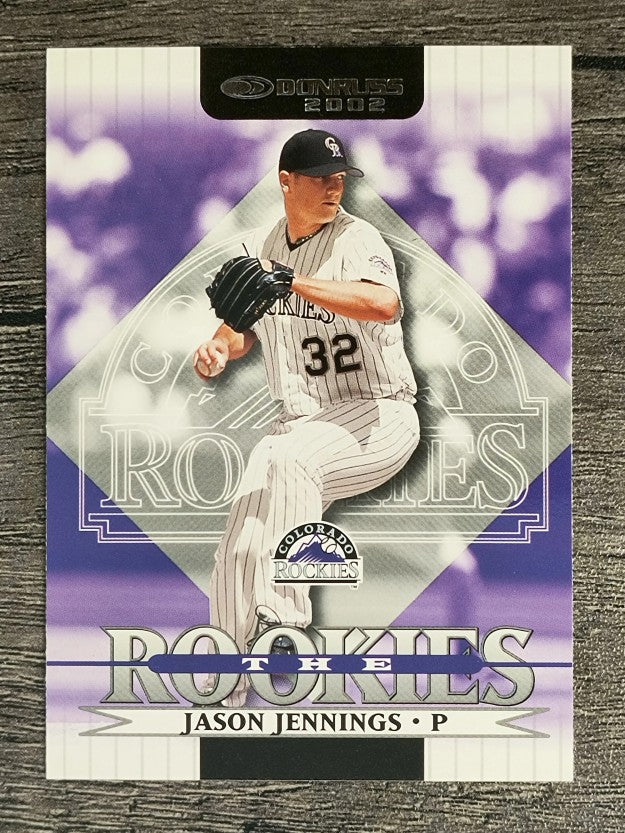 2002 Donruss Rookies #90 Jason Jennings