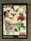 1993 Pinnacle #58 Mark McGwire (NM)
