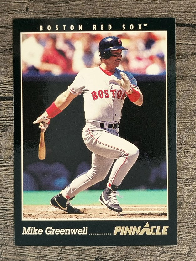 1993 Pinnacle #102 Mike Greenwell