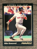 1993 Pinnacle #102 Mike Greenwell