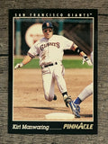 1993 Pinnacle #122 Kirt Manwaring