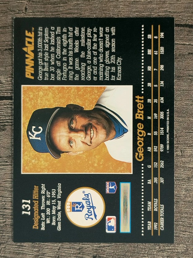 1993 Pinnacle #131 George Brett (NM)