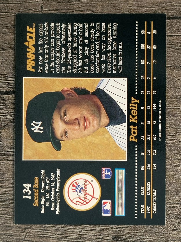1993 Pinnacle #134 Pat Kelly