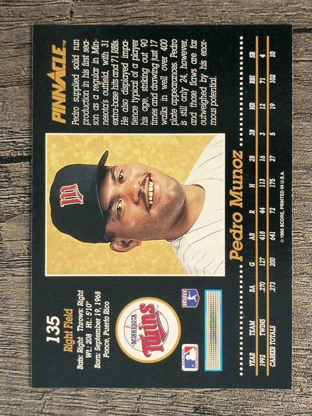 1993 Pinnacle #135 Pedro Munoz