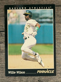 1993 Pinnacle #141 Willie Wilson