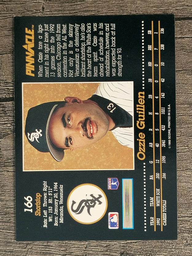 1993 Pinnacle #166 Ozzie Guillen