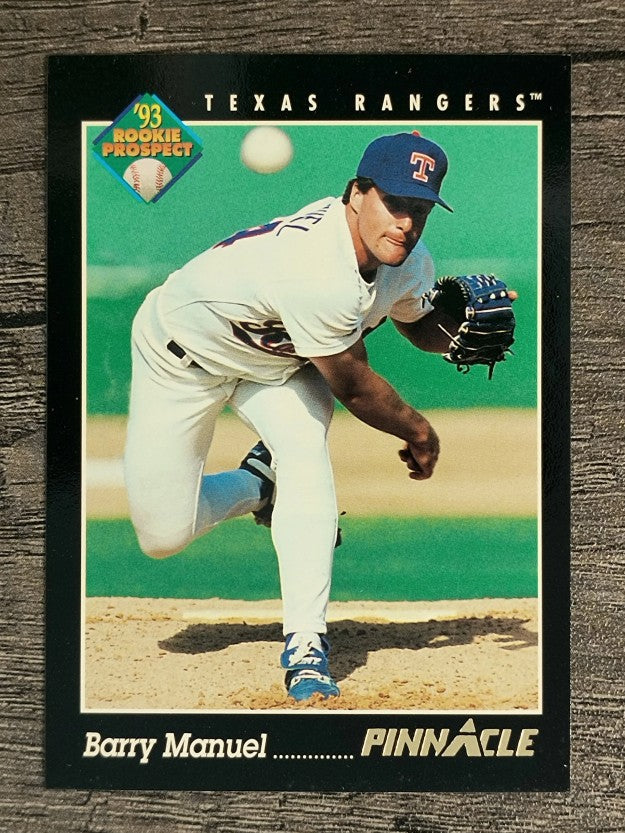 1993 Pinnacle #257 Barry Manuel
