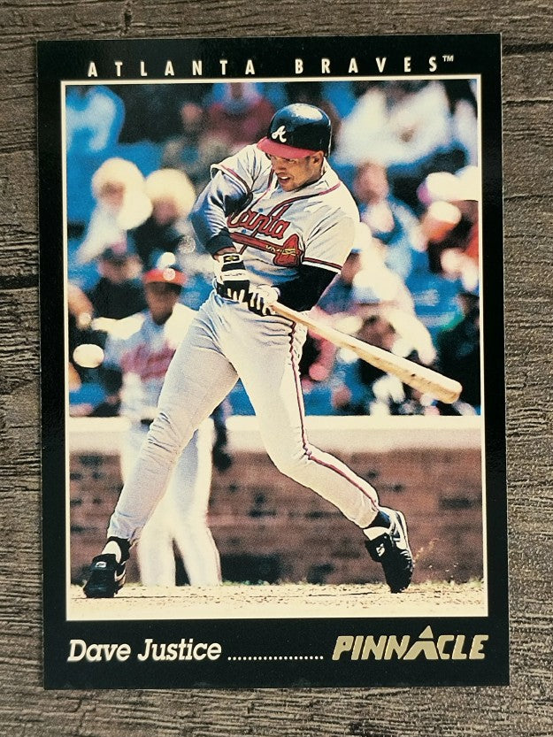 1993 Pinnacle #344 David Justice