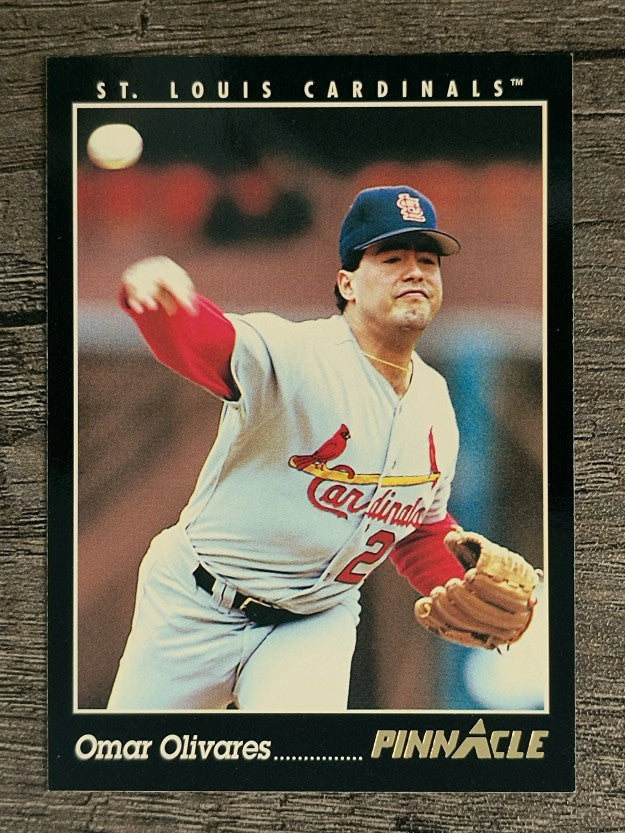 1993 Pinnacle #394 Omar Olivares