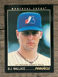 1993 Pinnacle #456 B.J.Wallace