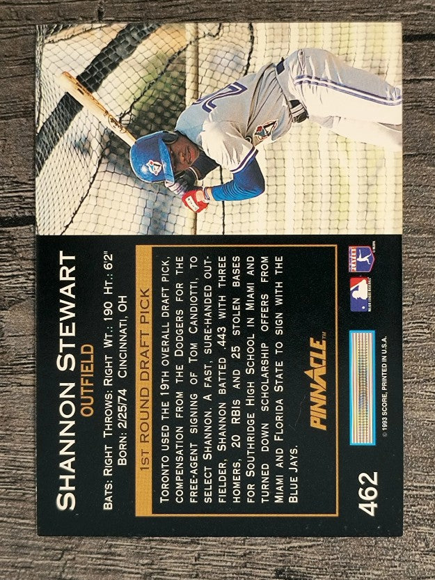 1993 Pinnacle #462 Shannon Stewart RC
