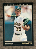 1993 Pinnacle #573 Bob Welch