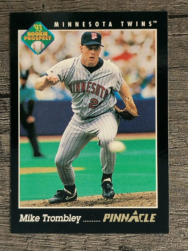 1993 Pinnacle #578 Mike Trombley