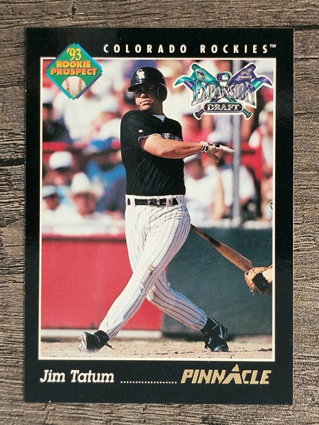 1993 Pinnacle #587 Jim Tatum RC