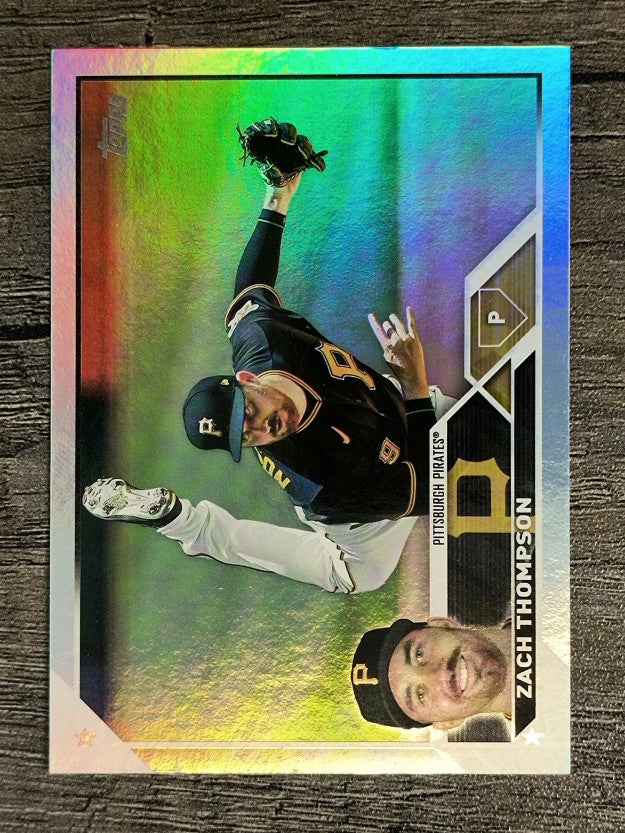 2023 Topps Rainbow Foil #2 Zach Thompson