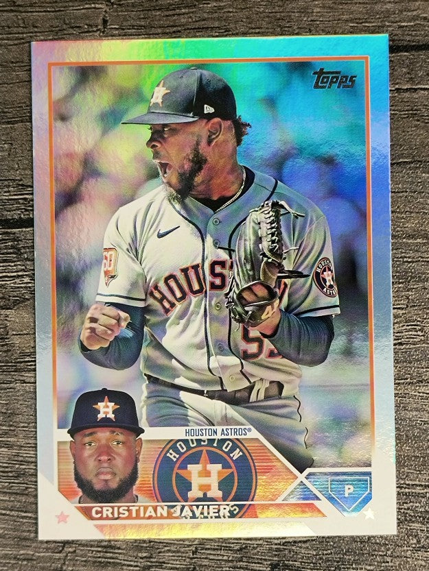 2023 Topps Rainbow Foil #55 Cristian Javier