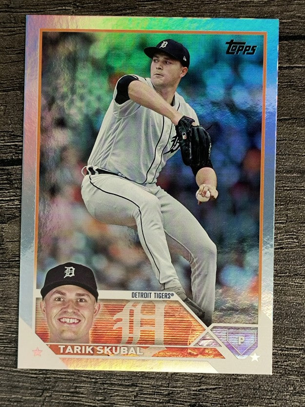 2023 Topps Rainbow Foil #74 Tarik Skubal