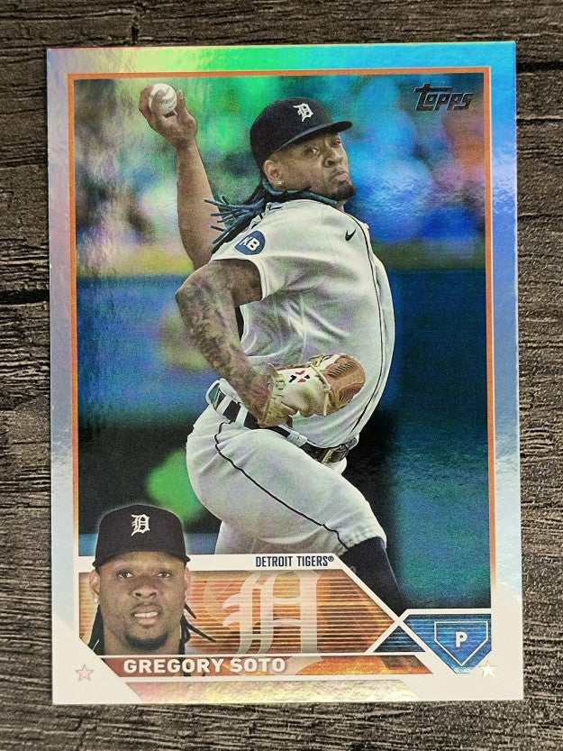 2023 Topps Rainbow Foil #86 Gregory Soto